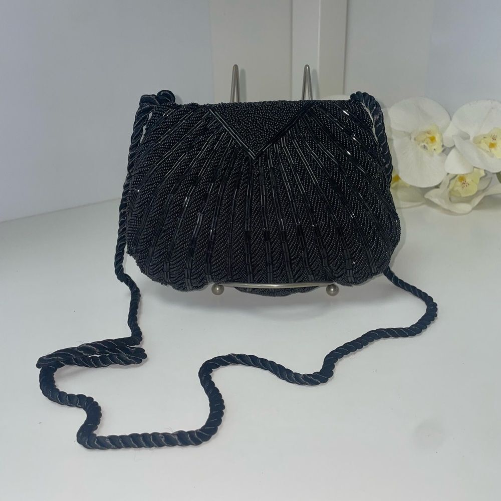 Chic Black Crossbody Bag by Cadaz